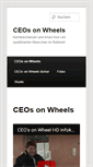 Mobile Screenshot of ceosonwheels.at
